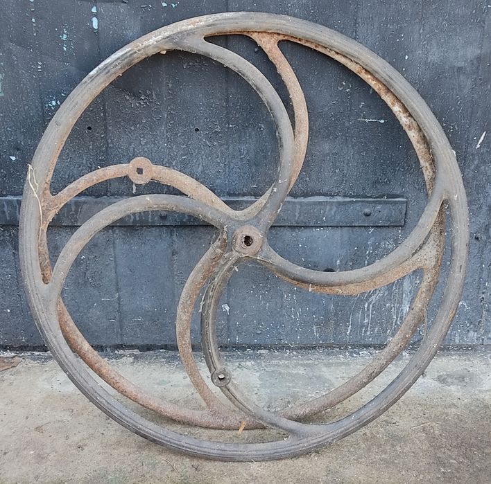 Запчастини до ручної соломорізки, колесо маховик привідне