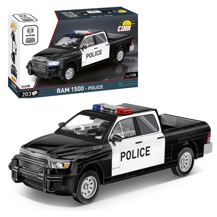Klocki Cobi 24608 Samochód Ram 1500 Policja
