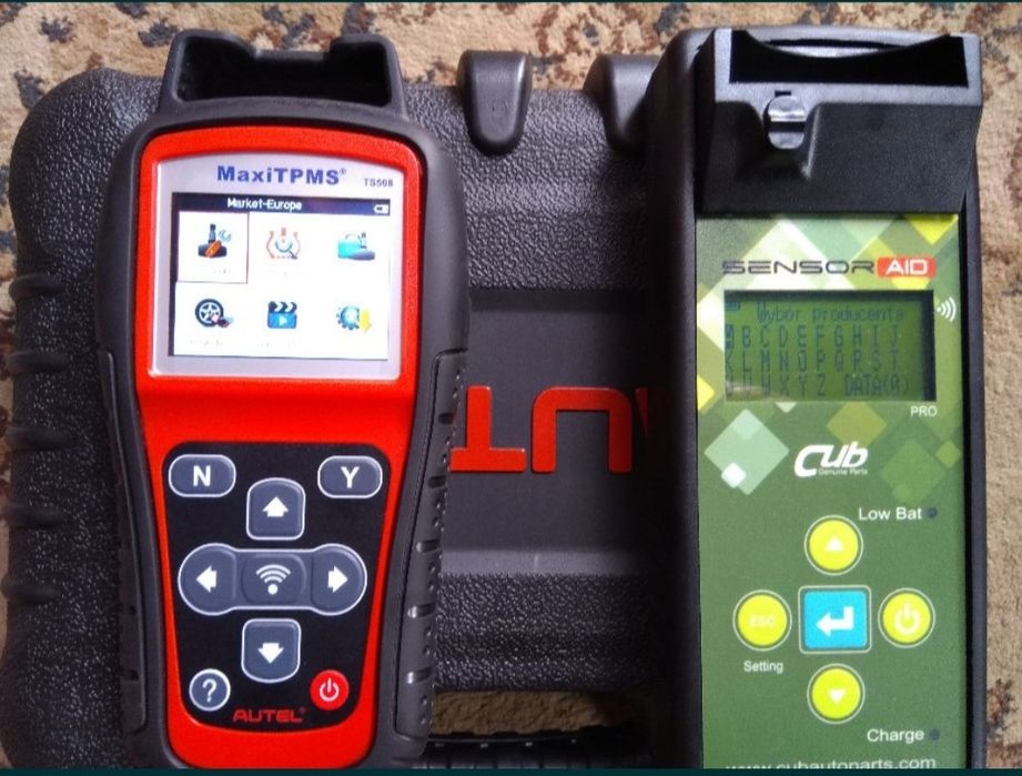 Programowanie kodowanie klonowanie czujników TPMS