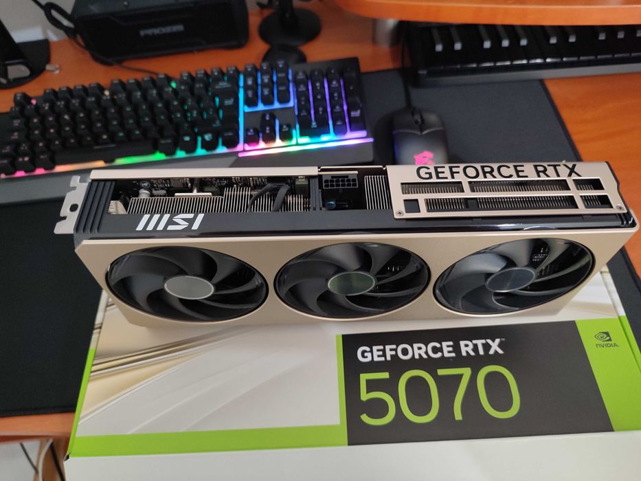 MSI NVIDIA GeForce RTX 5070 "Blackwell" Inspire 3X OC 12G GDDR7 DLSS4