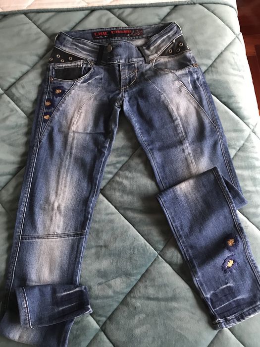 Vendo dois pares de calcas de ganga chic dress 34