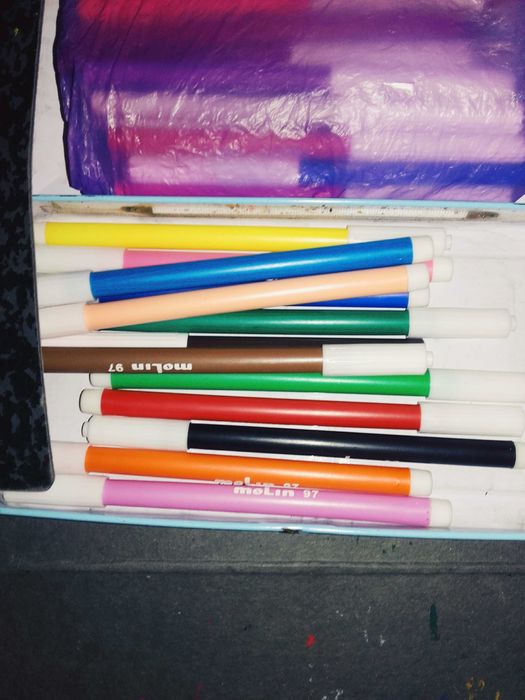 Lápis Canetas Tintas Papéis Pincéis Lápis Cera Colas Separado/Conjunto