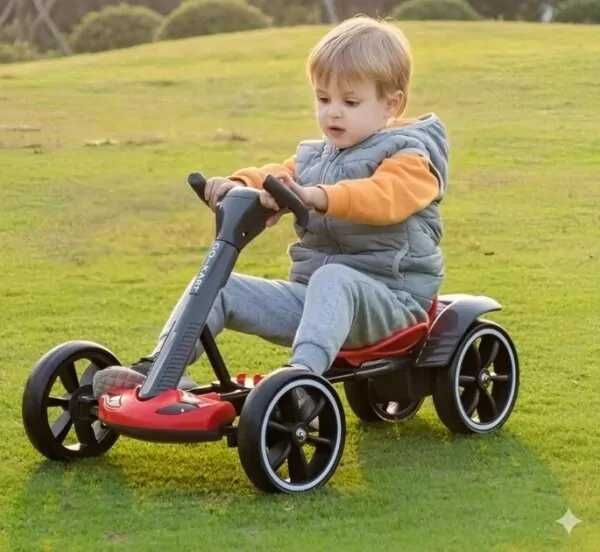 Дитячий електромобіль Go-Kart | Детский электромобиль  Електрокарт  Машинка на акумуляторі  Машинка на аккумуляторе  3–6 років