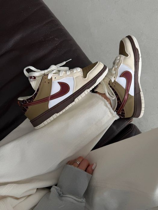 Nike SB Dunk Low White / Cheetah
