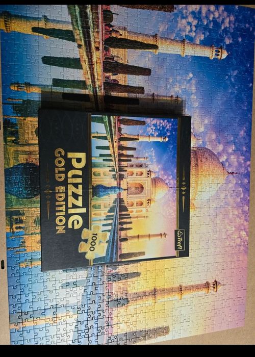 Puzzle trefl glod edition 1000 Taj Mahal. Indie