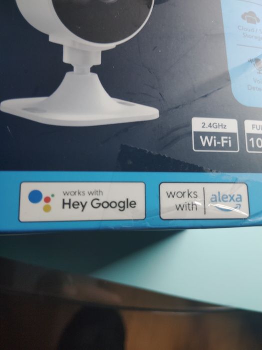 Kamerka detekcja ruszu współpracuje hej  Google Alexa