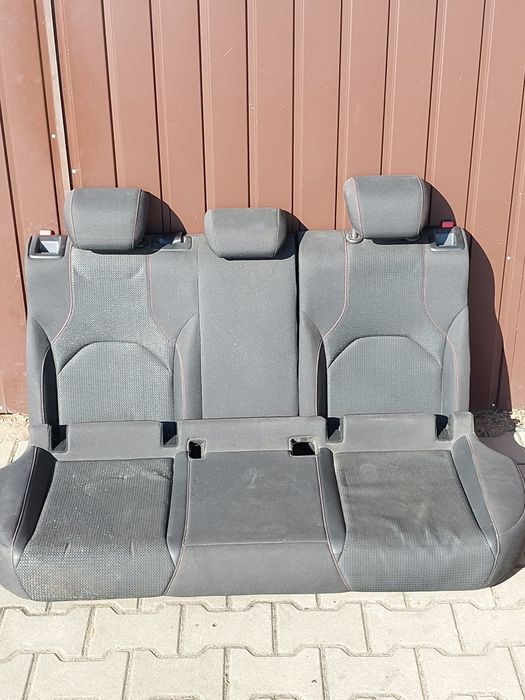 Fotele półskóra kubełki Seat Leon 3 III FR Cupra