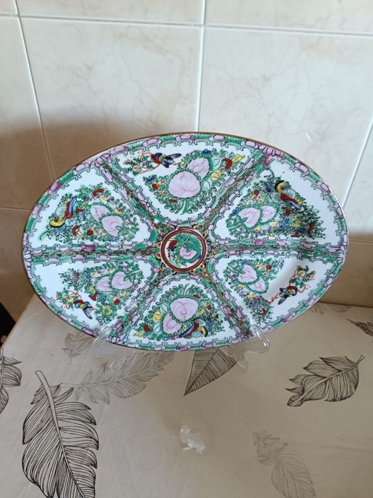 Prato decorativo chinês