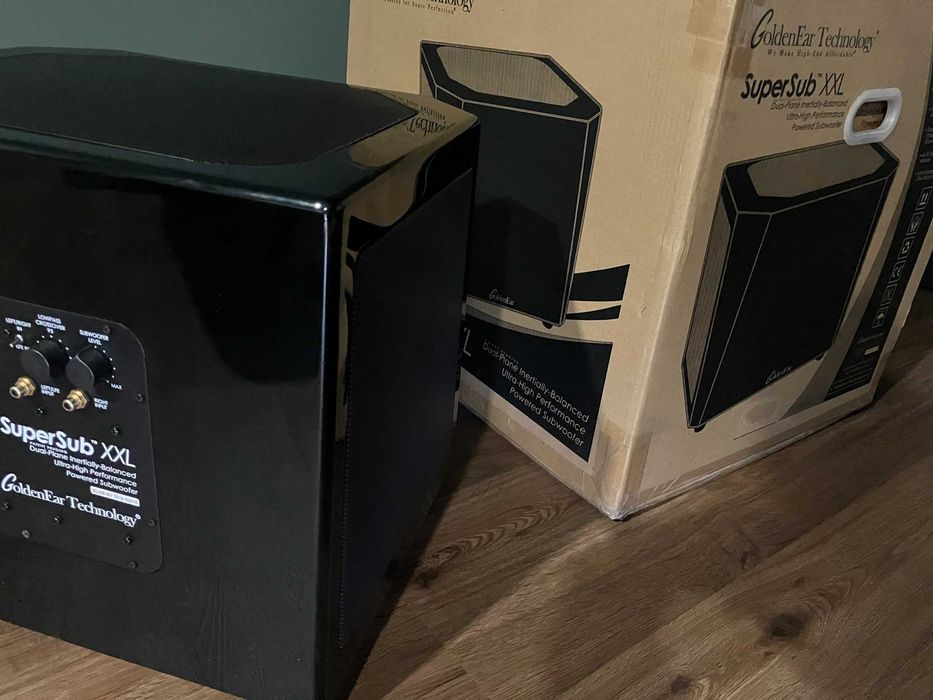 Subwoofer GoldenEar SuperSub XXL 10Hz–200Hz home cinema ou Hifi