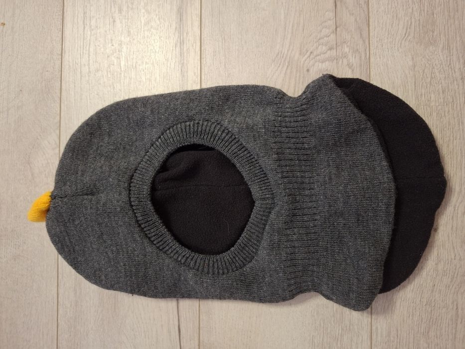 Тепла дитяча шапка-динозаврик з хомутом Sinsay