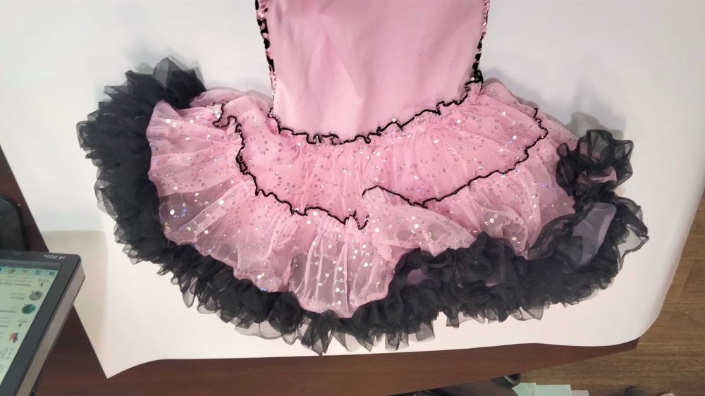 платье для девочки с паетками