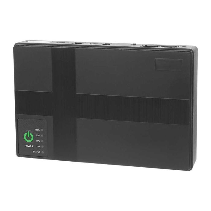 Безперебійник ДБЖ для роутера, ONU, DC1018P 5V/9V/12V/15V/24V 10400mAh