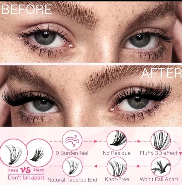 Набір для самостійного нарощування вій 30 д