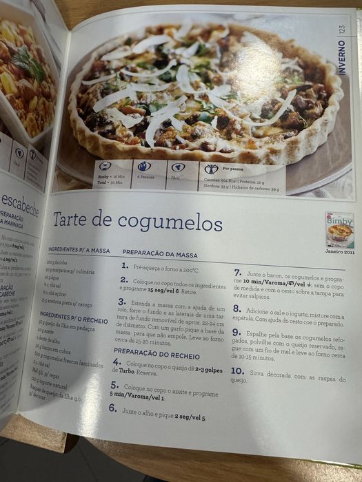 Livro receitas Bimby As 150 melhores receitas de 2011