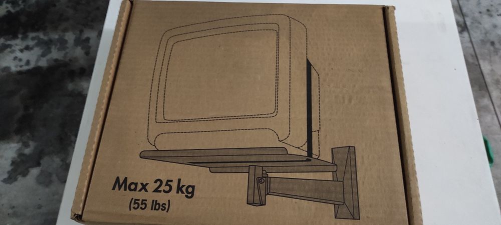 Suporte para televisão, novo, ainda embalado