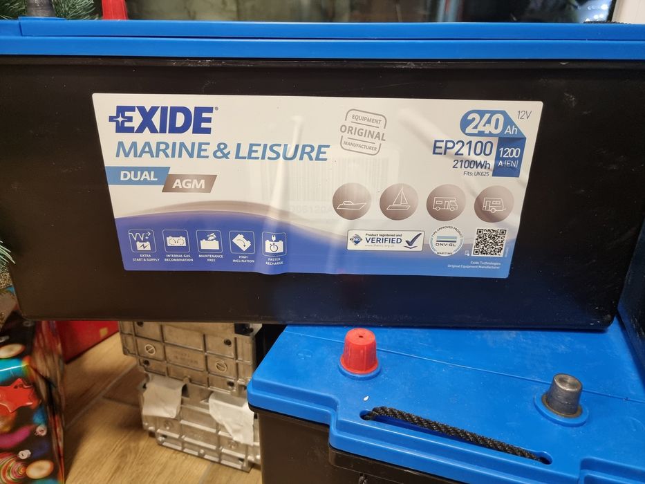 Акамулятор EXIDE 240 AGM