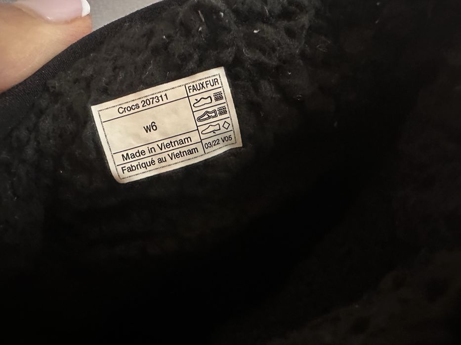 Crocs classic neo puff boot дутики резинові чоботи w6