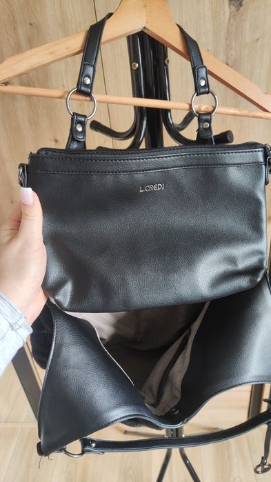 Torebka z futerkiem L.Credi