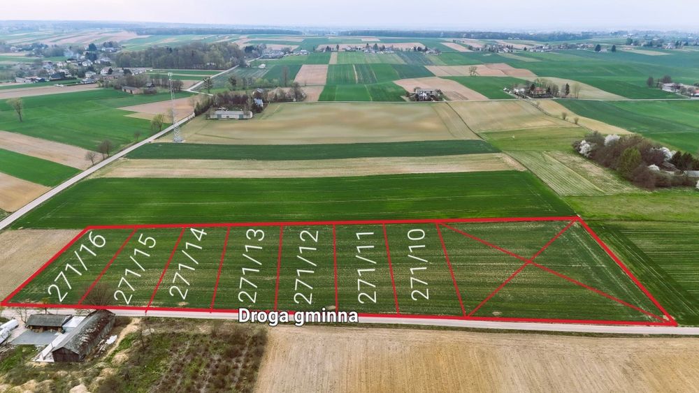 Działki na sprzedaż- Ługów