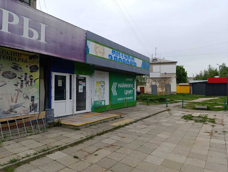 Оренда магазин 54м2 Академіка Вальтера 7.