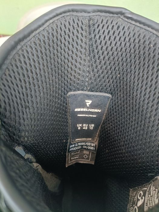 Kask Nolan N80-8 z interkomem  Buty Rebelhorn 43