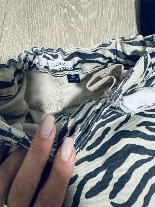 Zestaw 3 par spodni rurek 134