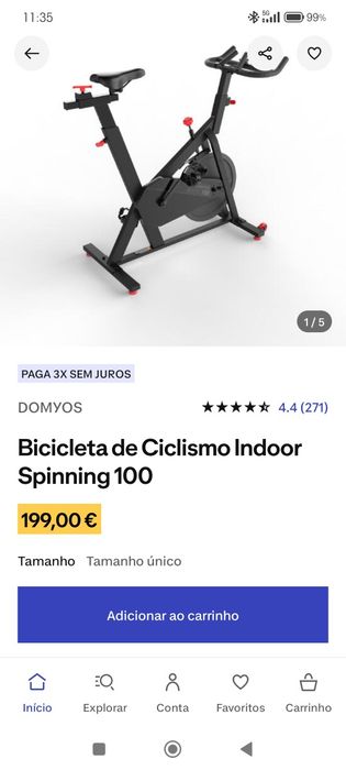 Bicicleta Indoor spinning 100