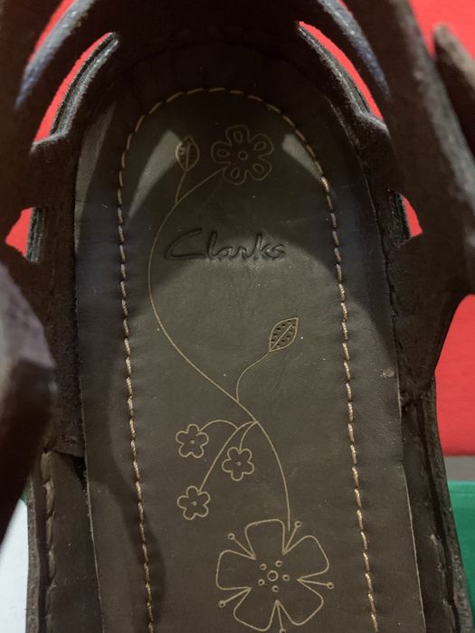 Женские,кожаные сандали Clarks