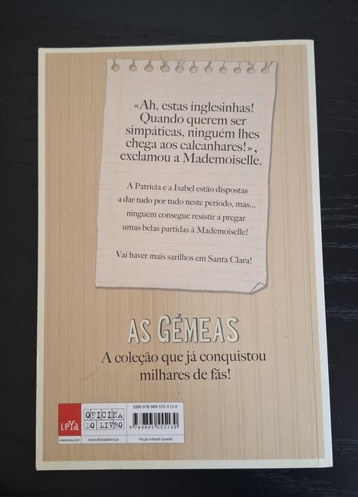 "As Gémeas voltam ao Colégio" de Enid Blyton