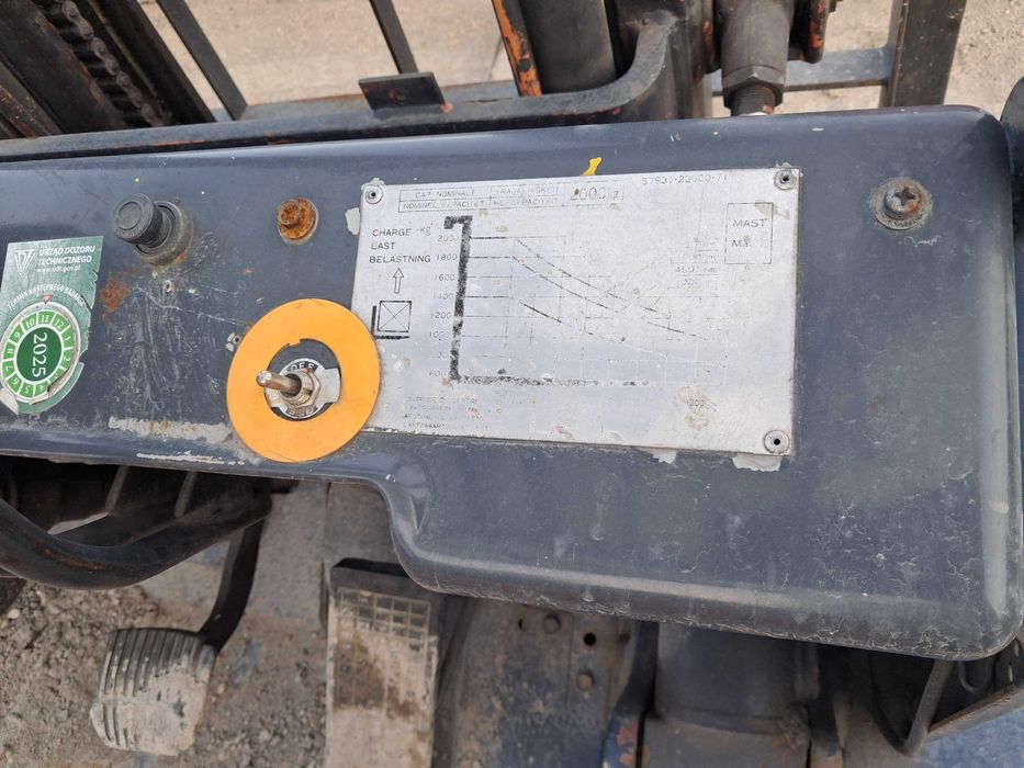 Wózek widłowy Toyota 5FGF25