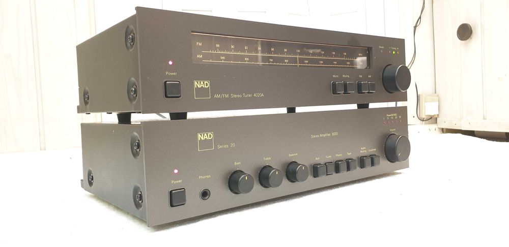 NAD 3020 i NAD 4020A, Stan bardzo dobry,Legenda HiFi AMP Tuner