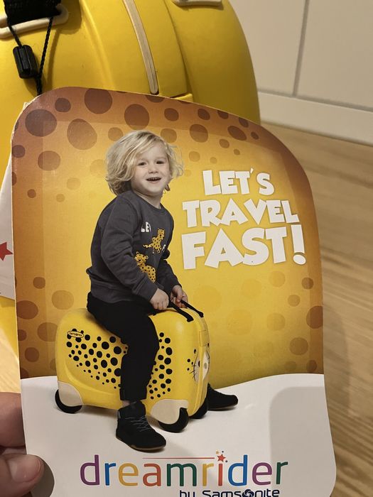 Walizka wozek Samsonite dla dziecka