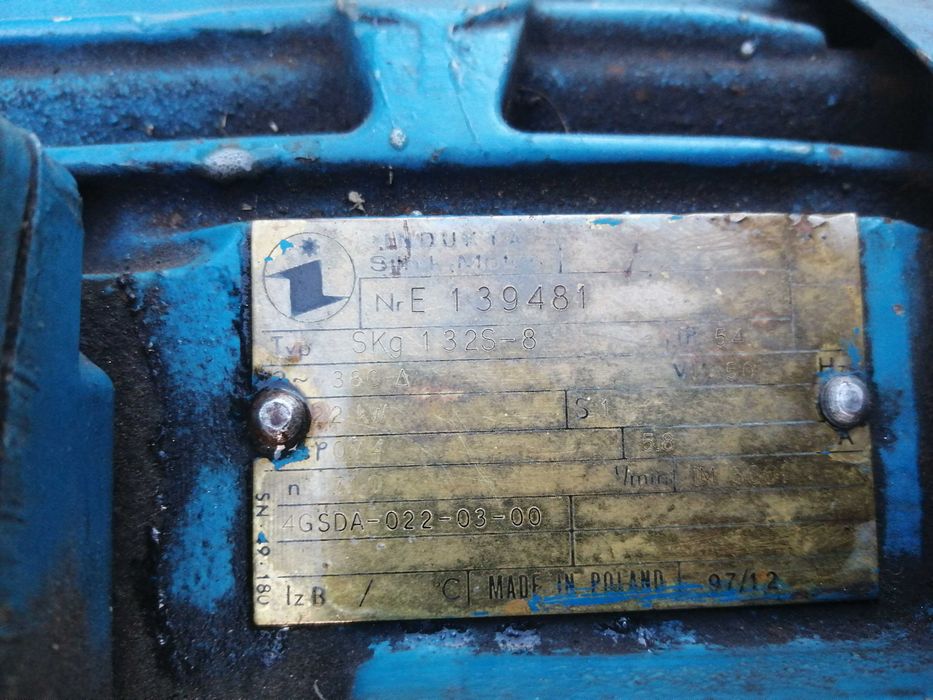 Silnik elektryczny 2,2kw INDUKTA 710 obr/min