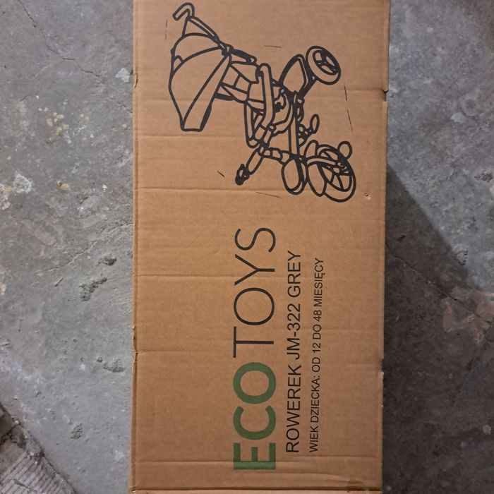 Rowerek dziecięcy ECOTOYS JM-322 Grey rower
