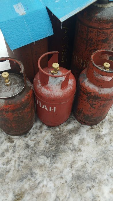 Продам пропановые баллоны 12л 27л 50л заправленные Днепр