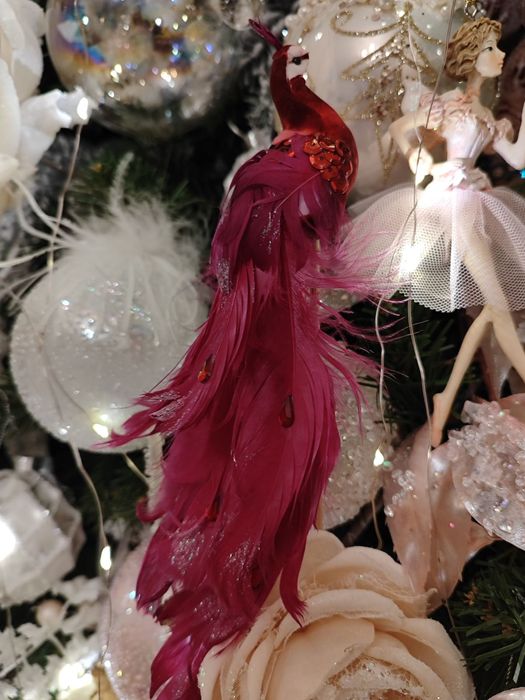 Набір,  новорічні іграшки. Новорічний декор.