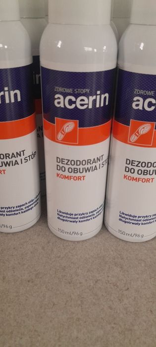 Acerin komfort dezodorant do obuwia i stóp