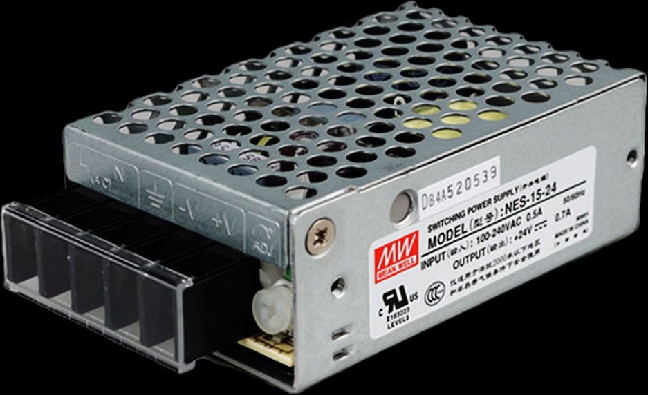 Імпульсний блок живлення Mean Well 24V 15W (NES-15-24)