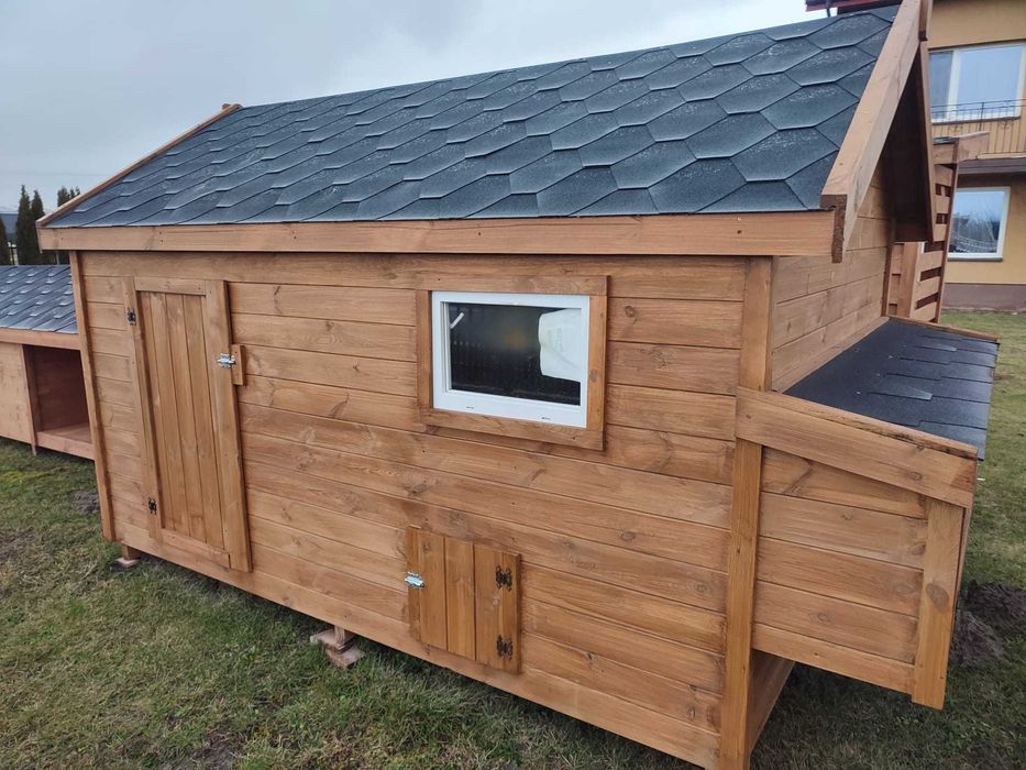 Kurnik dla KUR - ocieplony 300x150x210 Producent WoodStuff