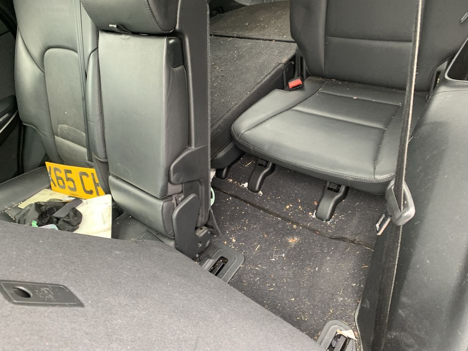 Komplet siedzeń tylnych 7 osobowe Hyundai Santa Fe 2014