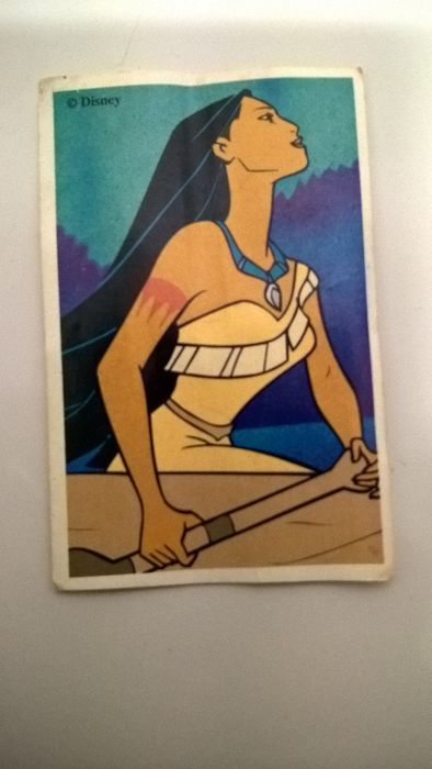 Cromo Pocahontas - I (portes incluídos)