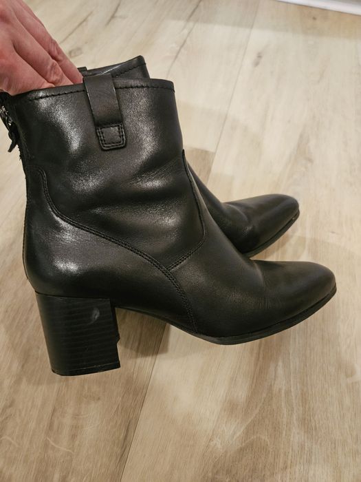 Botki skórzane Lasocki