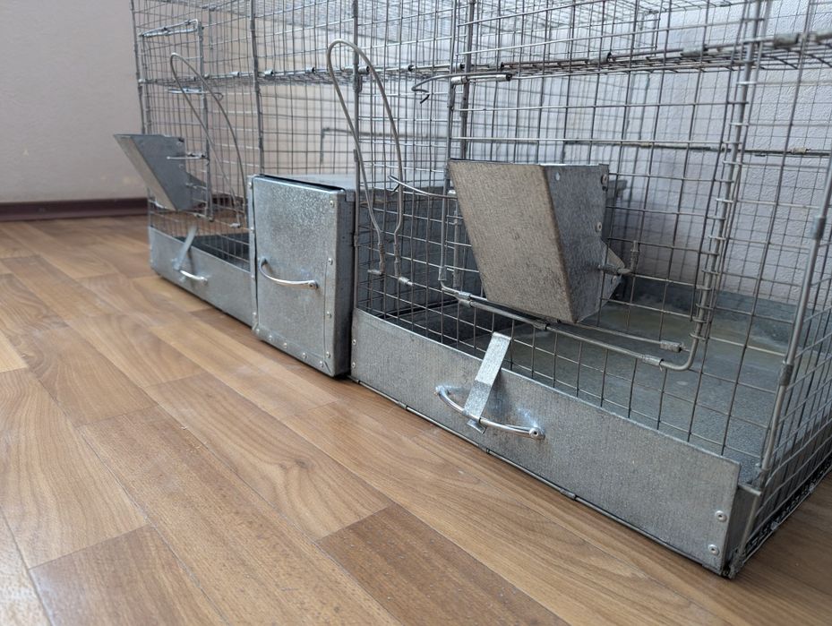 Клітка для шиншилл подвійна