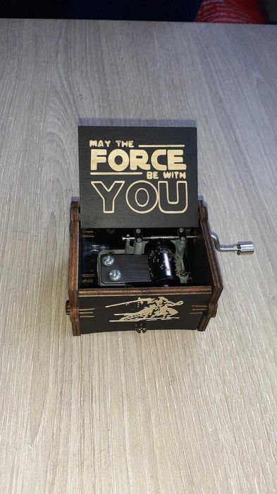 caixa de música Guera das estrelas NOVA Star wars music box