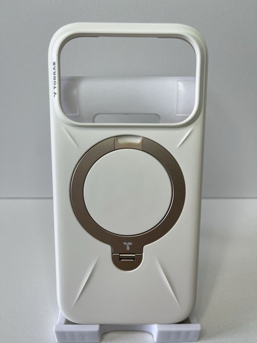TORRAS Ostand Silicone чохол для iPhone 17 Pro / 17 Pro Max MagSafe підставка 360°
