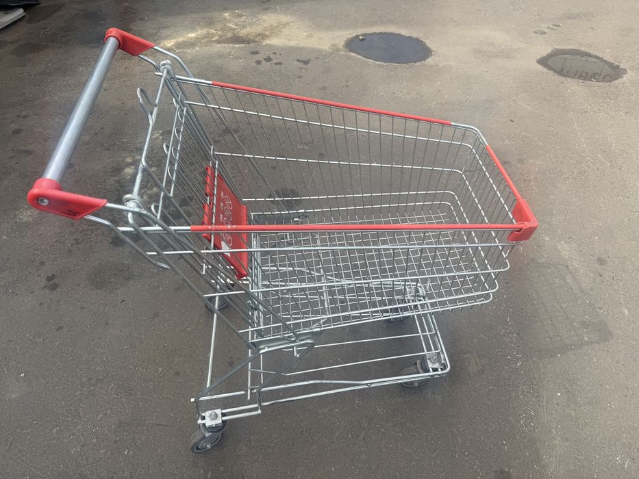 Тележки торговые покупательские для супермаркета б/у