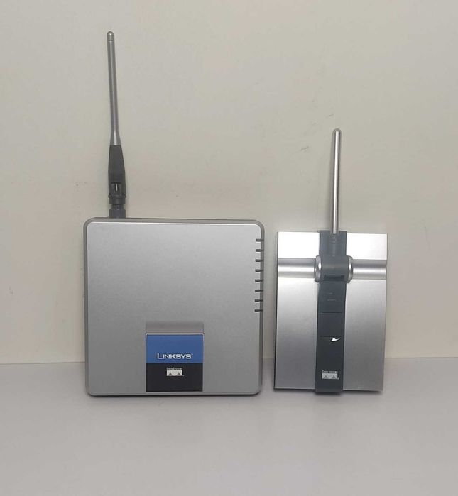 Linksys router ADSL Wirelsss-G  + Range Expander