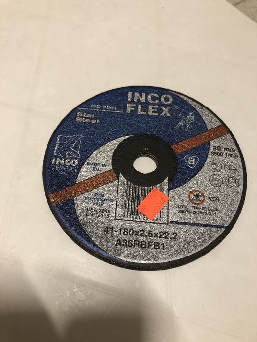 Tarcza do ciecia stali 180x2x22.2