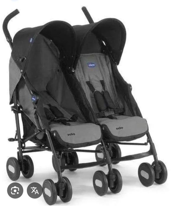 Carrinho bebé (gémeos ou idades próximas)