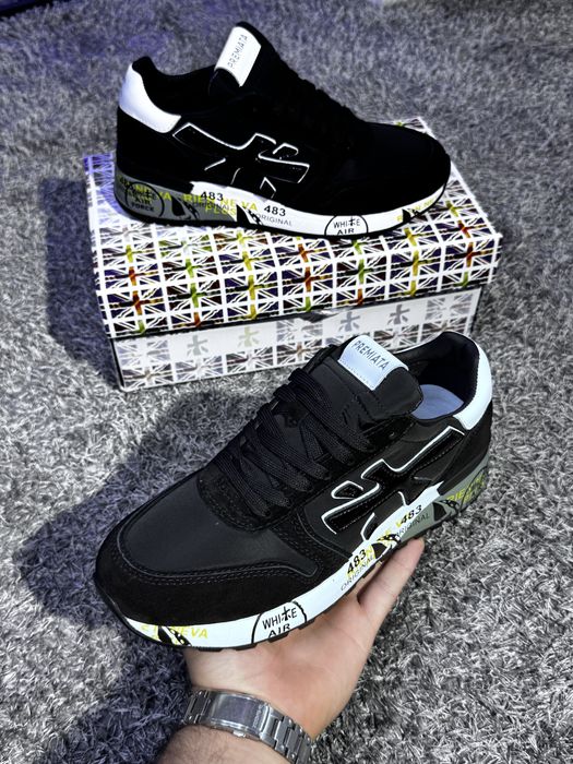Кросівки Premiata Black White